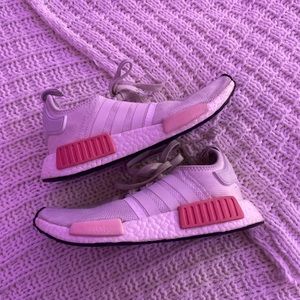 pink nmd's